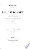 Paul Ier et Bonaparte