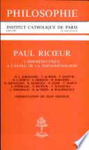 Paul Ricoeur