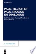 Paul Tillich et Paul Ricœur en dialogue