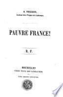 Pauvre France!