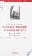 Pauvreté et inégalités en Grande-Bretagne de 1942 à 1990