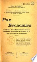 Pax economica