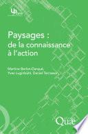 Paysages : de la connaissance à l'action
