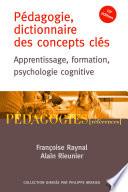 Pédagogie, dictionnaire des concepts clés