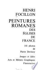 Peintures romanes des églises de France