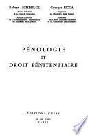 Pénologie et droit pénitentiaire