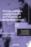 Pensée critique, enseignement de l'histoire et de la citoyenneté