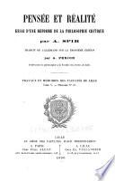 Pensée et réalité