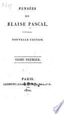 Pensées de Blaise Pascal
