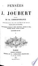 Pensées de J. Joubert