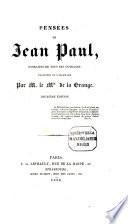 Pensées de Jean-Paul