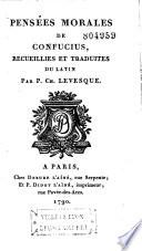 Pensées morales