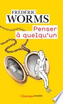 Penser à quelqu'un