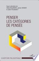 Penser les catégories de pensée