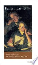 Penser par lettre