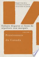Pensionnats du Canada : Enfants disparus et lieux de sépulture non marqués