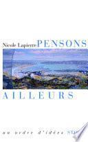 Pensons ailleurs