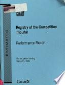 Performance Report for the Period Ending ...