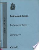 Performance Report for the Period Ending March 31, ...