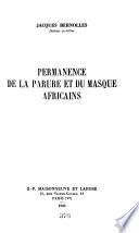 Permanence de la parure et du masque africains