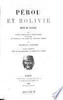 Pérou et Bolivie
