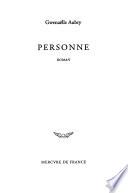 Personne