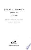 Personnel politique français