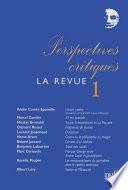 Perspectives critiques : la Revue 1