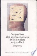 Perspectives des sciences sociales en Allemagne aujourd'hui