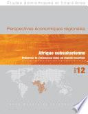 Perspectives économiques régionales, Oct 12
