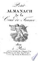 Petit Almanach De La Cour De France