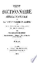 Petit dictionnaire français-arabe et arabe-français de la langue parlée en Algérie