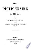 Petit dictionnaire national