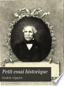 Petit essai historique