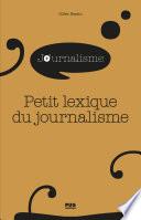 Petit lexique du journalisme