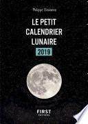 Petit livre - Calendrier lunaire 2019