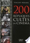 Petit livre de - 200 répliques cultes du cinéma