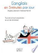 Petit livre de - L'anglais en 5 minutes par jour