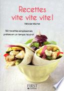 Petit livre de - Recettes vite, vite, vite !