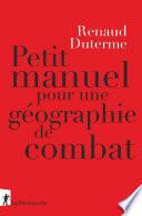Petit manuel pour une géographie de combat