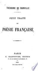 Petit traité de poésie française