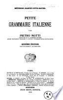 Petite grammaire italienne