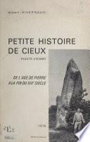 Petite histoire de Cieux, Haute-Vienne
