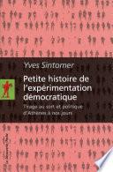 Petite histoire de l'expérimentation démocratique