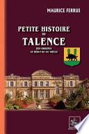 Petite Histoire de Talence