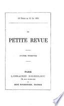 Petite revue anecdotique
