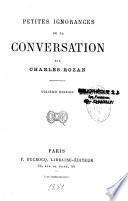 Petites Ignorance de la Conversation