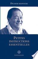 Petites instructions essentielles
