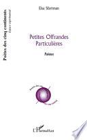 Petites Offrandes Particulières