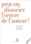 Peut-on dissocier l'oeuvre de l'auteur ?